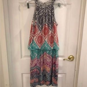 Size 4 London Times Sun halter dress